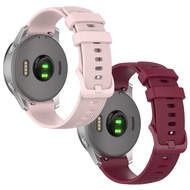 for Garmin Vivoactive 4S Watch Band, 18mm Silicone Band for Vivomove 3S 39mm/Venu 2S/Forerunner 255s