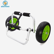 Aternee Foldable Kayak Transport Cart, Kayak Accessories, Kayak Trailer, Canoe Cart, for Paddleboard