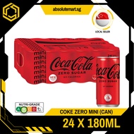 COKE Zero Mini 180ML X 24 (CAN)