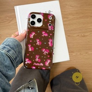 For iPhone 16 Pro Max Case TPU Horse Phone Case For iPhone 17 Pro Max 16 15 14 13 Cover 手机壳 Aestheti