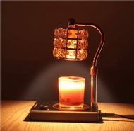 iGlobalStore - 韓式香薰融蠟燈，水晶燈罩蠟燭燈保溫器，無焰蠟燭燈可調高光，家居裝飾燈帶USB輸出口, 溶蠟燈 暖燭燈 香氛燈 暖蠟燈 香氛蠟燭 不包蠟燭