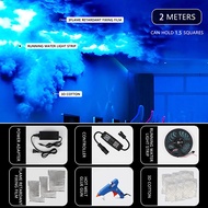 cod DIY Thunder Cloud Light Strip with APP & Remote control LED Cotton Cloud Ceiling Lightfor Bedroo