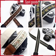 XI Ethnic Style Camera Strap Adjustable Vintage Shoulder Neck Chain Hangable Belt