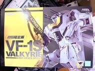 已開有D地方發黃Bandai DX超合金 初回特別版VF-1S Valkyrie Roy Focker Special