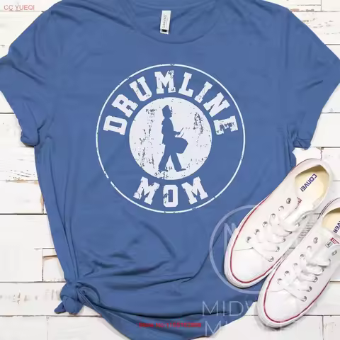 Drumline Mom T Shirt Marching Band Mama Halftime Show Sorry Can't vintage Washed Stretched fashion h