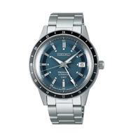 [𝐏𝐎𝐖𝐄𝐑𝐌𝐀𝐓𝐈𝐂] Seiko Presage SSK009J1 SSK009 GMT 60s Style Teal Dial Automatic Mens Watch