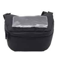 Bike Handlebar Bag Motorcycles Front Storage Bag With Transparent Phone Pouch For Road Mountain Bike Scooters