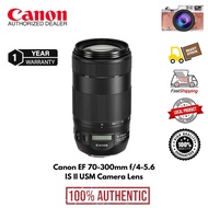 Canon EF 70-300mm f/4-5.6 IS II USM Fixed Zoom Camera Lens (1 Year Warranty )
