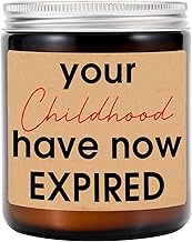 Your Childhood Have Now Expired 18Th Birthday Candle - Look at You Turning 18 - Funny Birthday Gift