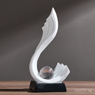 TV Cabinet Thriving High-End Entrance Office Light Luxury Display Cabinet Wine Cabinet Ornament High