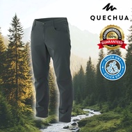 กางเกงเดินป่าขายาวสำหรับผู้ชาย รุ่น NH100 (สีเทา) QUECHUA