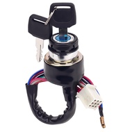 ‘；【。 Motorcycle ATV 9 Pin With 2 Wires Electric Door Lock Plug Ignition Key Switch For Suzuki AX100 125Cc 150Cc 250Cc 300Cc AX 100