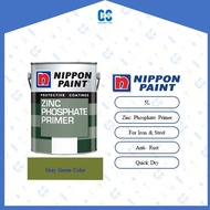 Nippon Paint Zinc Phosphate Primer 5L (Undercoat Besi) - Anti Rust