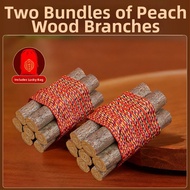 SHANYANG | Traditional South-East Peach Branch Decorative Figurine 7cm Bedhead Hanging