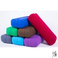 Yoga Pillow Rectangular Yin Yoga Mat Pillow Round Lumbar Pillow Pillow Iyengar Antique Pillow M5QX