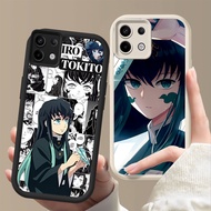 Shockproof Casing for Infinix Note Zero 30 40 40S Pro Plus FF-37 Tokitou Muichirou Demon Slayer
