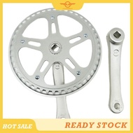 [CloudsMiles] Mountain Bike for Single Chainring Crankset 46T 152MM Chainring Bicycle Crank Set for 