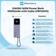 Xiaomi 165W Pengecasn Mudah Alih Kabel Power Bank 10000mAh Cable/PB1165MI | Color Battery Status Dis