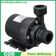 Ed 1Pcs 800L/H 5Meters DC 12V/24V Home Portable Brushless Motor Submersible Water Pump Mini Water Pu