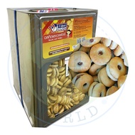 [BISKUT TIN] VFOODS MINI DONUT PINEAPPLE BISCUIT SNACK 5KG / 1TIN HALAL
