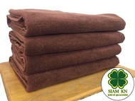 ผ้าห่มขนหนู 60 x 80 นิ้ว 40 ปอนด์ สีน้ำตาลเข้ม