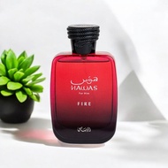 Rasasi Hawas collection Hawas Black|Hawas Fire|Hawas Elixir|Hawas Ice Eau De Parfum 100ml