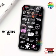 HP Real Case Oppo A1K Latest Shiny Case - New Case Glossy casing Oppo A1Khp [Motif] - Hardase Case g