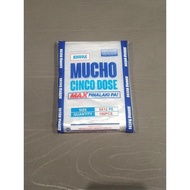 [1 PACK] MUCHO 5x12 CINCO DOSE ICE PLASTIC BAG (100PCS)