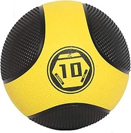 AGYH Medicine Ball Medicine Ball, 10kg/22lbs Elastic Rubber Fitness Ball, Suitable For Boxing Traini