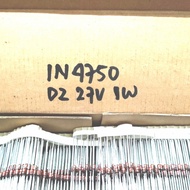 DIODA ZENER 27V 1WATT 1W 1N4750