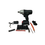 20V Cordless Impact Wrench 1/2 inch, 1/2 Impact Gun Brushless High Torque Wrench Kit 250 Ft-lb 3000 