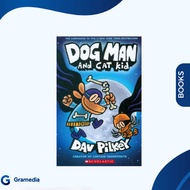 Gramedia Medan - Dog Man 04: Dog Man And Cat Kid HC