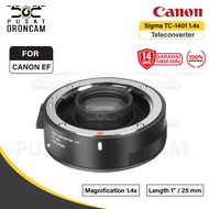 Sigma TC-1401 1.4x Teleconverter for Nikon F / Canon EF Original