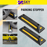 56CM Rubber Curb Parking Block Wheel Stopper Parking Blocks Rubber stopper double stop solid