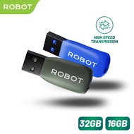 ROBOT USB Flashdisk 16GB 32GB RMF616RMF632 All Metal High Speed Small Compatible for All Windows s L