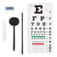 Eye Chart, Eye Chart No Fading for School Home Physical Examination Center Visual Acuity Measuring E