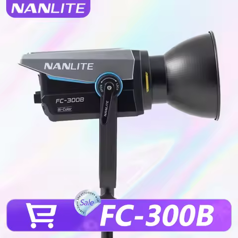 Nanlite FC-300B 350W 2700-6500K Bi-color LED Video Light for Photography Fill Light with Bowens Moun