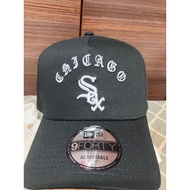 NE 9 Forty A Gothic Chicago White Sox Baseball Cap Snapback Adjustable2