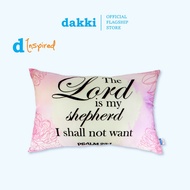 Dakki 20"x30" Psalm 23:1 King Pillow