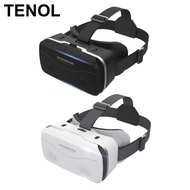 [TENOL] VR Headset for Phone Comfortable Support 4.7-7.2" Smartphones Wide Angle Universal 3D Headse