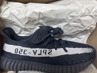 Yeezy350 黑白 By1604