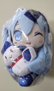 全新Taito初音未來雪初音毛絨公仔17cm