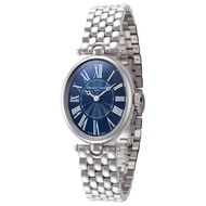 Frederique Constant Classics Art Deco Blue Dial Ladies Watch - FC-200MPN2V6B - Guilloché dial