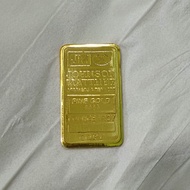 emas batangan fine gold antam logam mulia credit suiss bahan kuningan sari tidak nempel magnet bukan