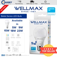 WELLMAX E27 LED Light Bulb/LED lamp 5W 9W 15W 18W 23W 3000K 4000K 6500K /Energy Efficient with Samsu