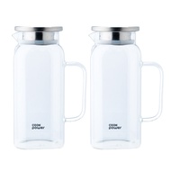 【CookPower 鍋寶】鍋寶PURE耐熱玻璃壺1600ml_二入組