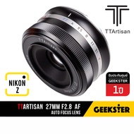 TTArtisan 27mm f2.8 Auto Focus เลนส์ FUJI / Sony / NIKON Z Pancake ( 27 mm f 2.8 STM X-Mount ออโต้โฟ