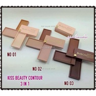 KISS BEAUTY 3 COLOR CONCEALER PALETTE