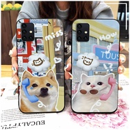 Anti-dust Back Cover Phone Case For Samsung Galaxy A51 5G/SM A516N TPU Fashion Design Phone Pouch Du