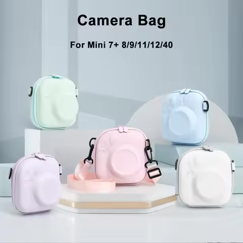 For Fujifilm Instax Mini 7+ 8/9/11/12/40 EVA Universal Hard Case Storage Bag Polaroid Camera Bag She